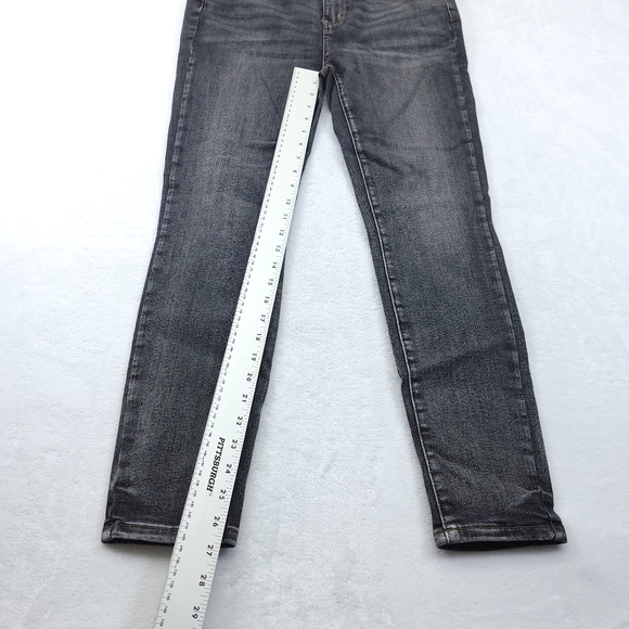Judy Blue Skinny Faded Black Jeans Jb88287 Size 11/30 28x27
Waist 15”. - Picture 4 of 10